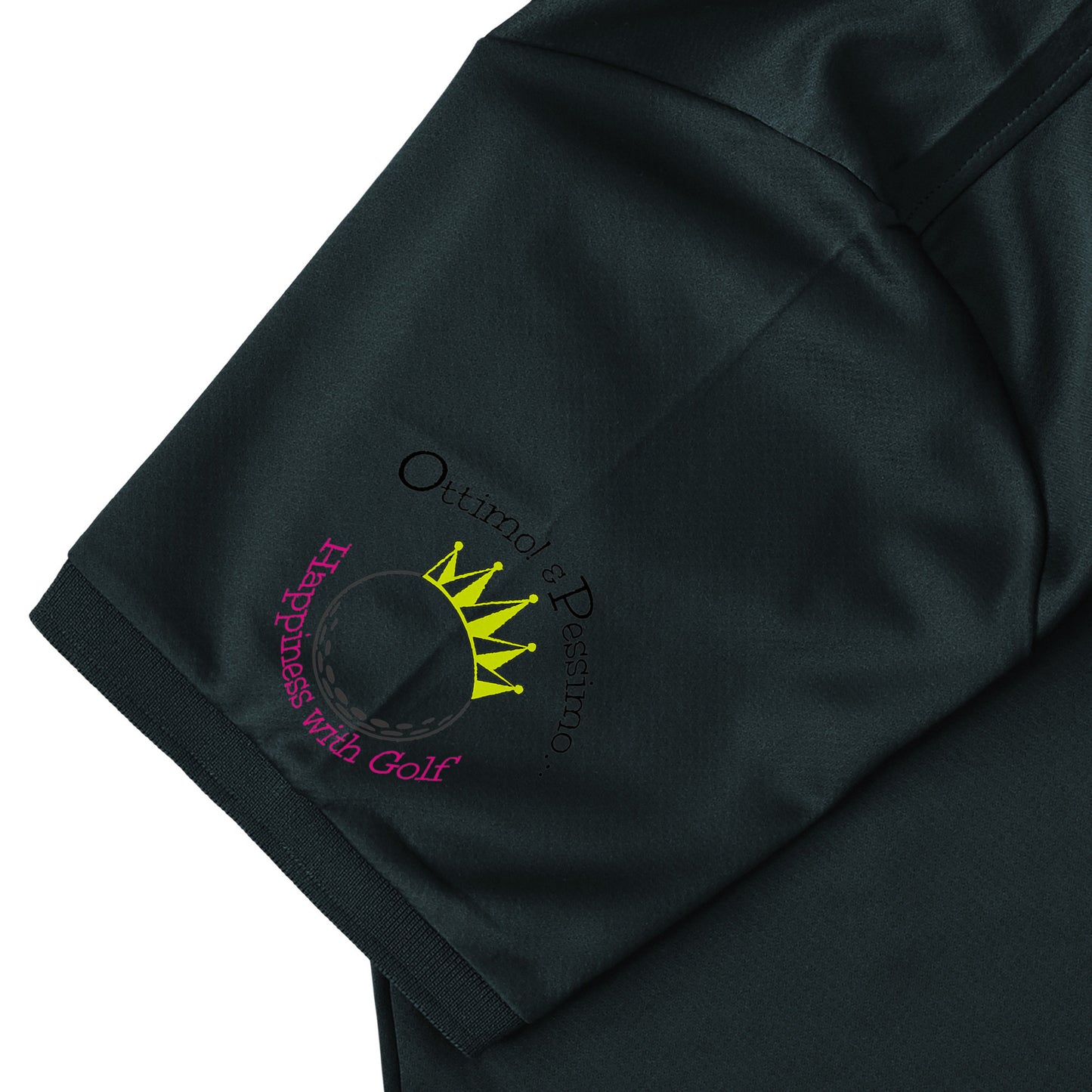 Golf Junky ドライポロ black image