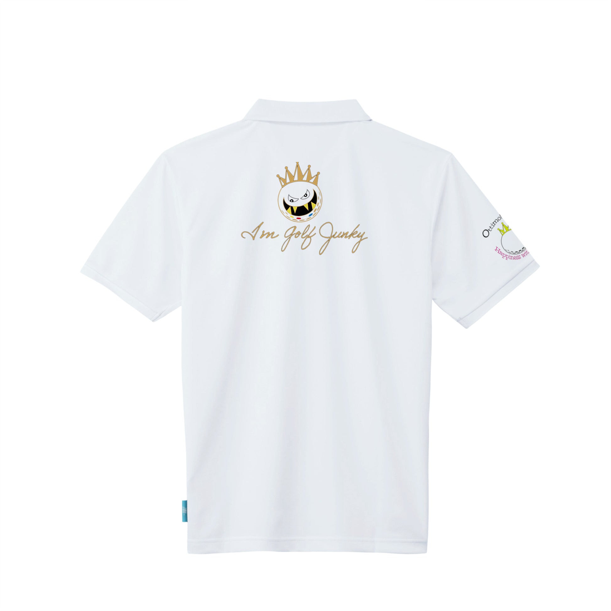 Golf Junky ドライポロ white image