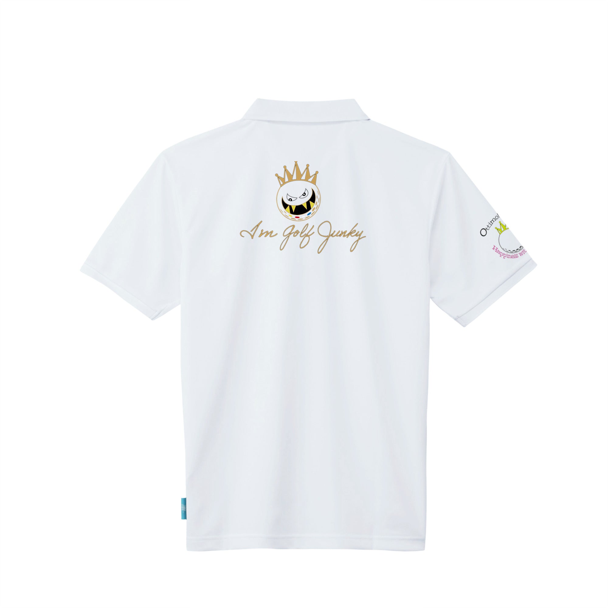Golf Junky ドライポロ white image