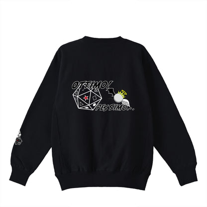 厚手裏起毛スウェットトレーナー(12oz) black image