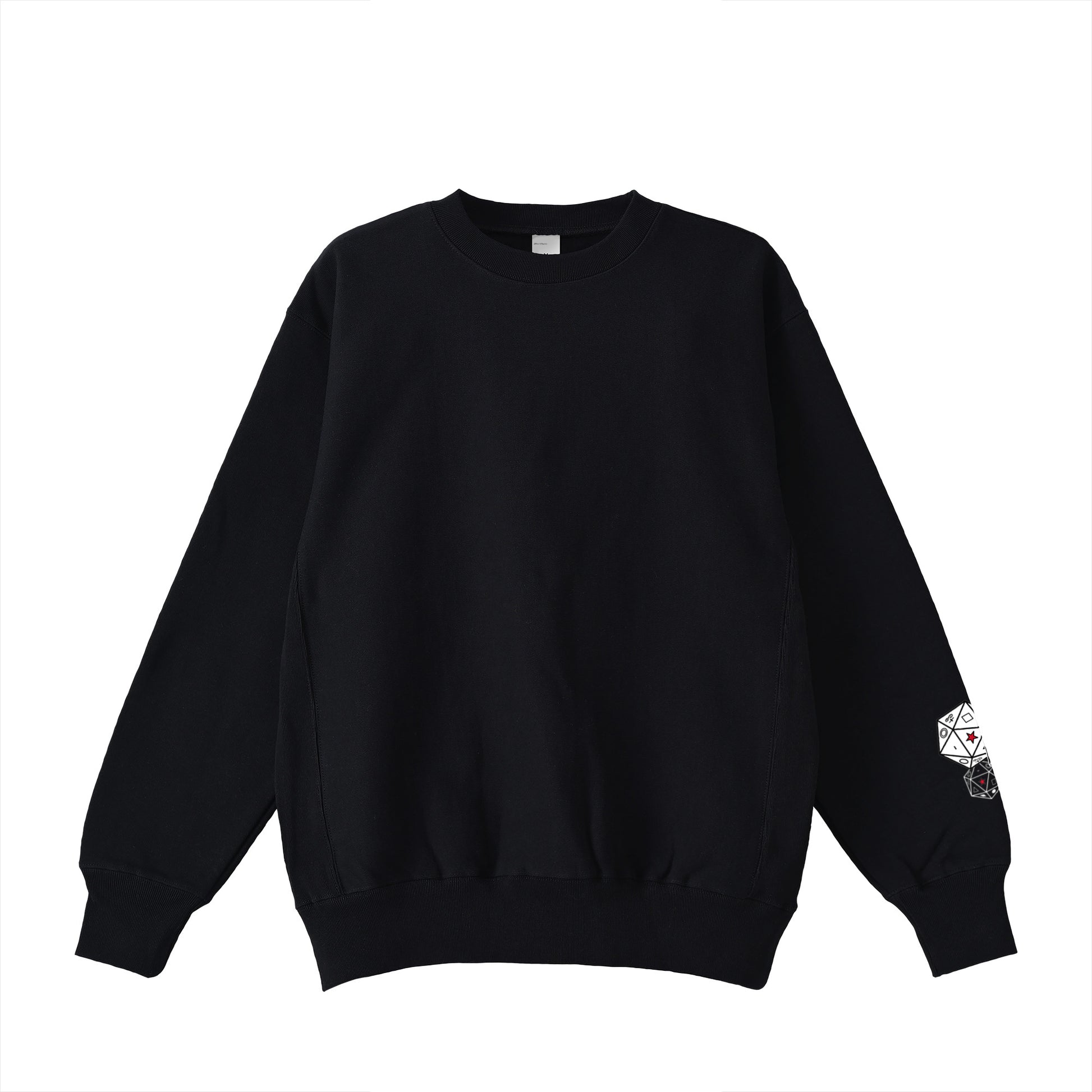 厚手裏起毛スウェットトレーナー(12oz) black image