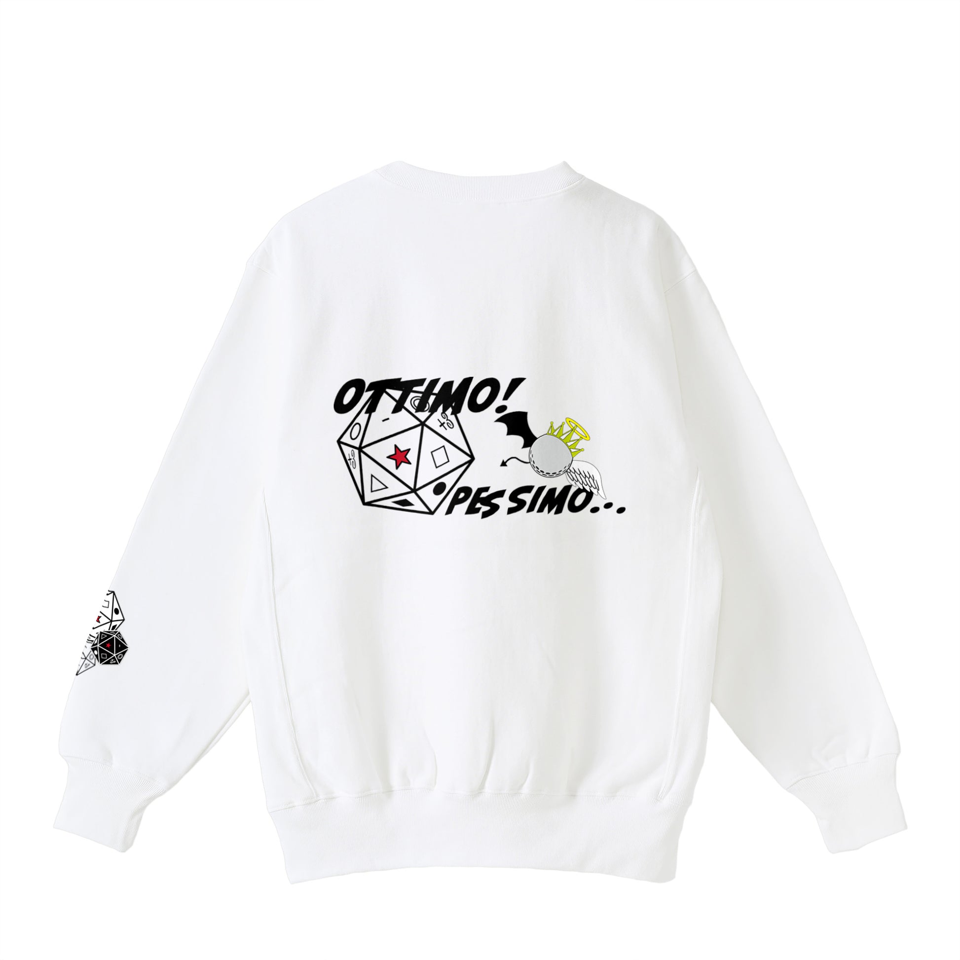 厚手裏起毛スウェットトレーナー(12oz) white image