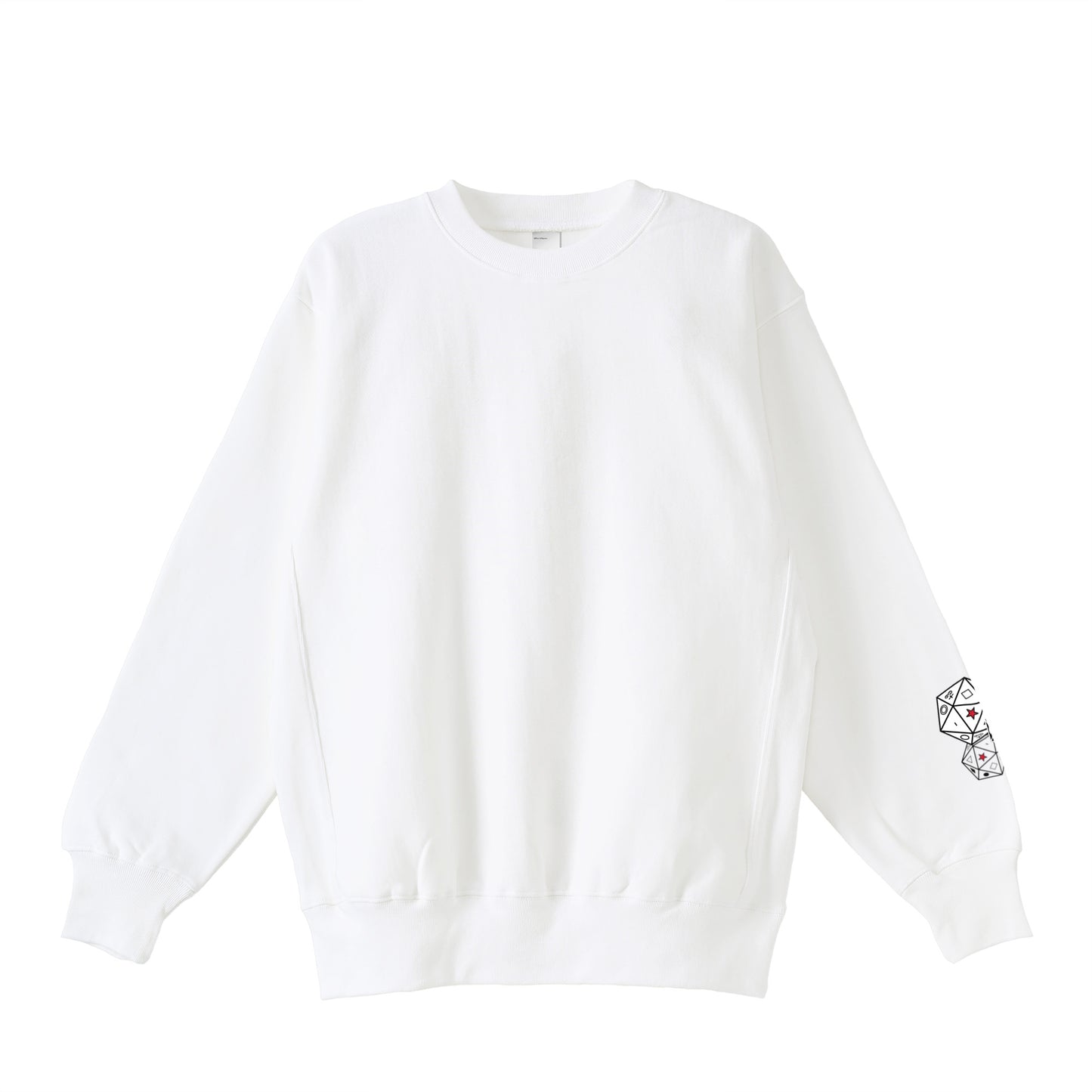 厚手裏起毛スウェットトレーナー(12oz) white image