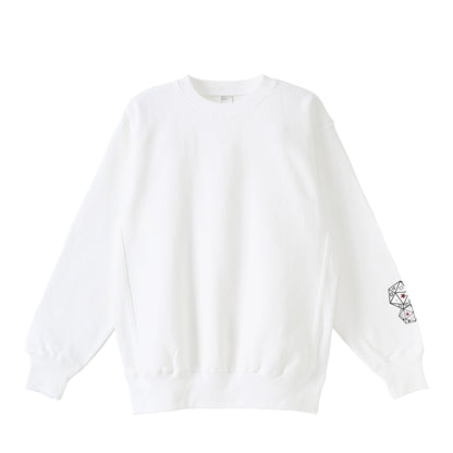 厚手裏起毛スウェットトレーナー(12oz) white image